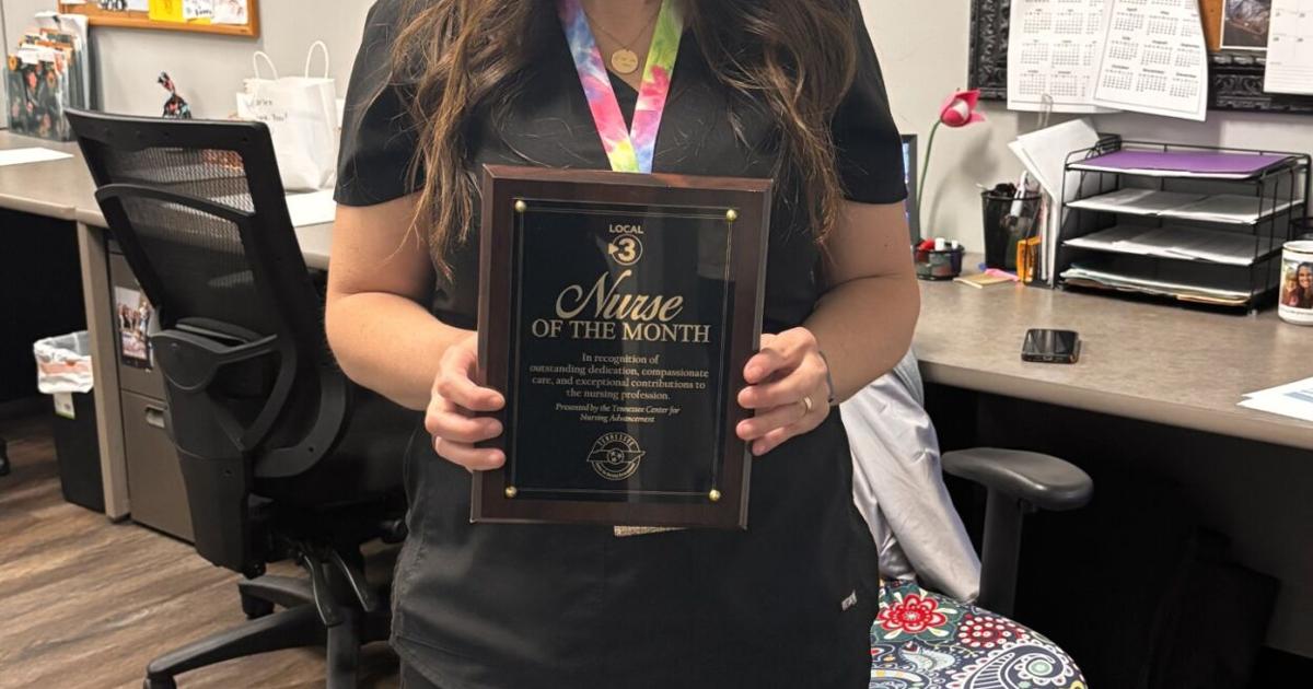 Stephanie Wilson with Hopsice of Chattanooga Athens is Local 3's Nurse of the Month
