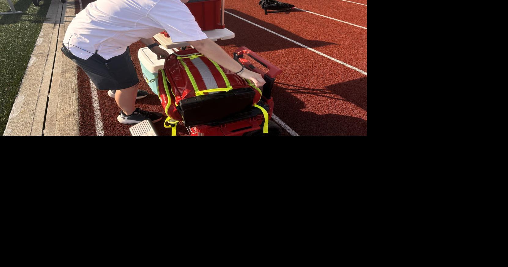Athletic trainers help keep Tennessee high school football players safe in the heat
