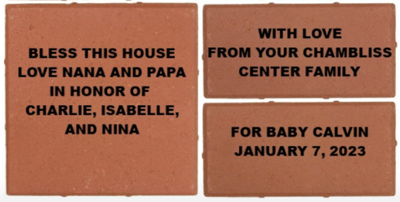 Chambliss Center launches 'Pathway of Hope' brick fundraiser