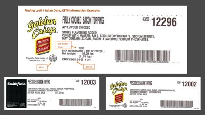 Bacon toppings recalled for possible metal contamination ...