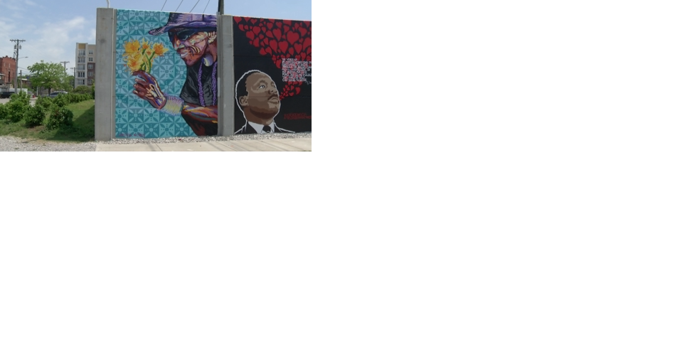 Artist paints mural honoring Chattanooga icon 'The Flower Man' Sandy Bell - Vimarsana News