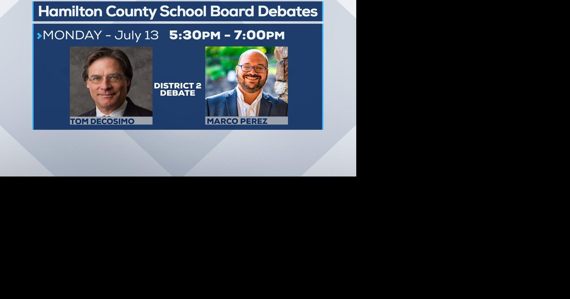 WATCH Hamilton County School Board District 2 debate School Patrol