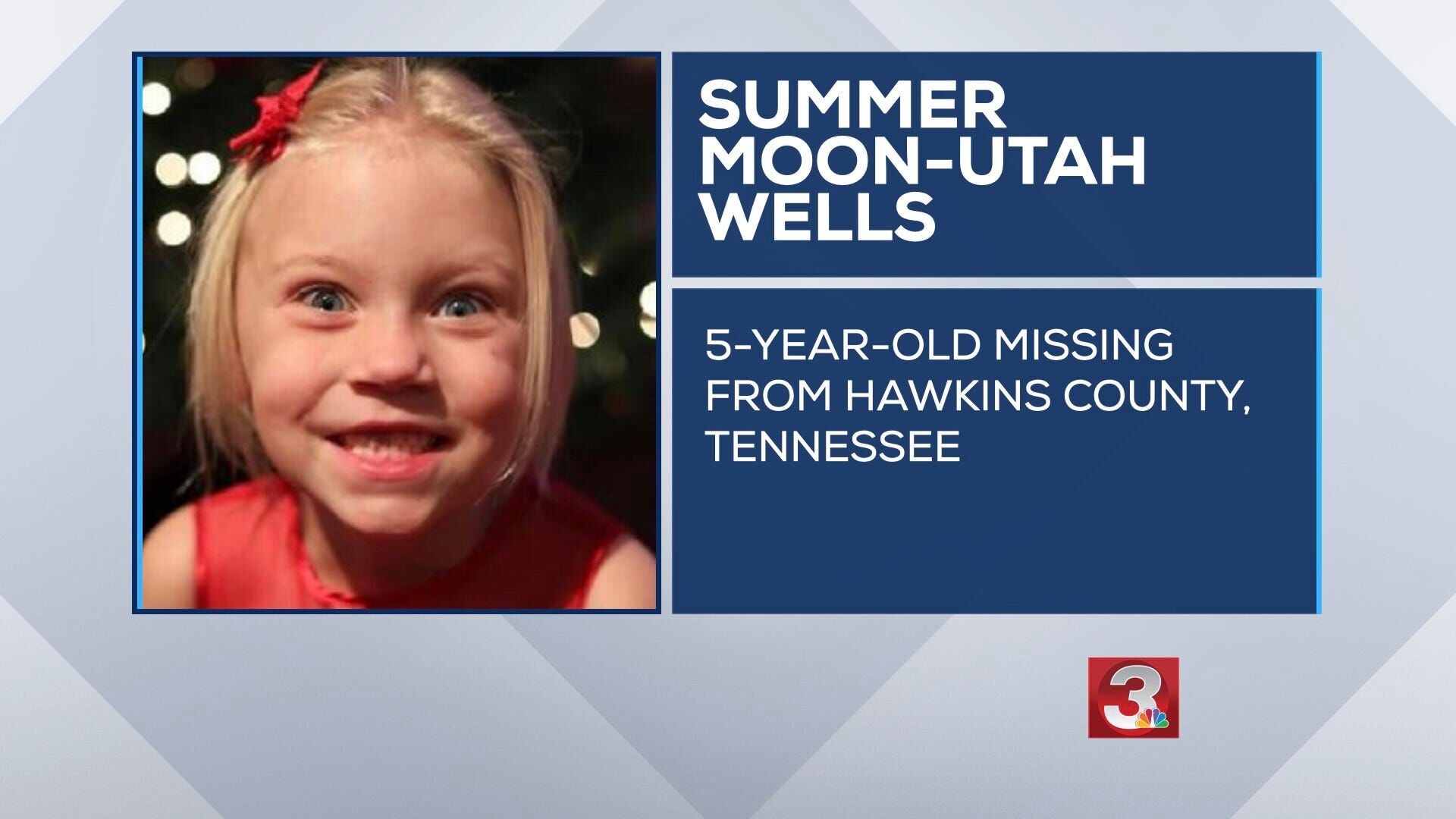 UPDATE: TBI holds news conference on search for Summer Wells