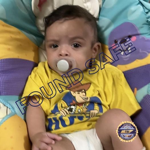 UPDATE: 4-month-old endangered child from Trenton found safe, TBI reports - Vimarsana News