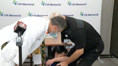 Fact Check: CHI Memorial nurse who fainted after COVID-19 vaccination 'doing fine'