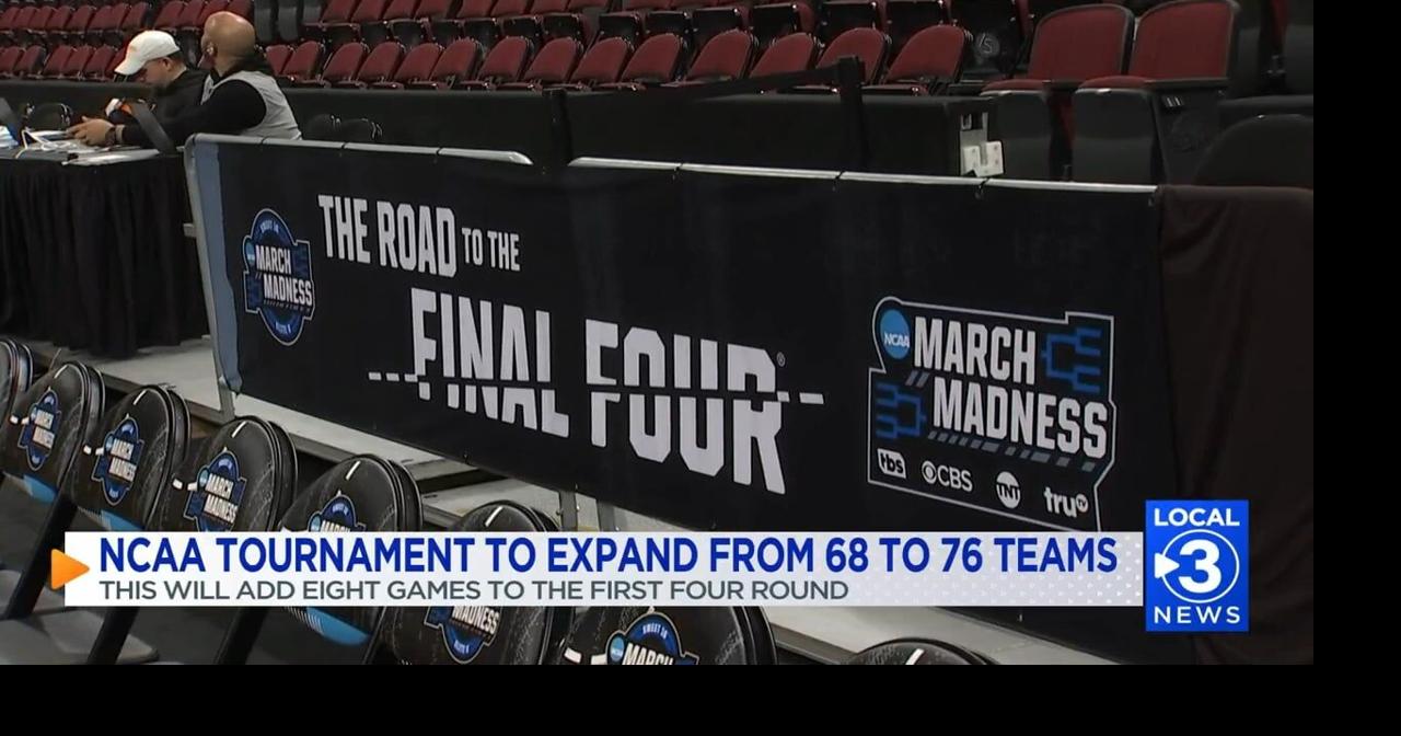 NCAA Tournament will expand from 68 teams to 76 in 2027 | Local Sports ...