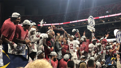 Hurts rallies Alabama to SEC title over Georgia