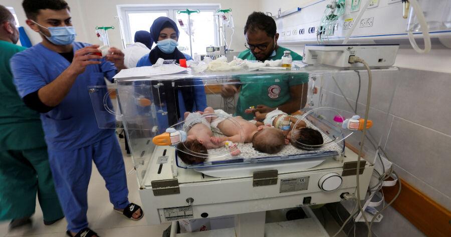 Premature, sick babies arrive in Egypt from Gaza after Al-Shifa evacuation - Vimarsana News