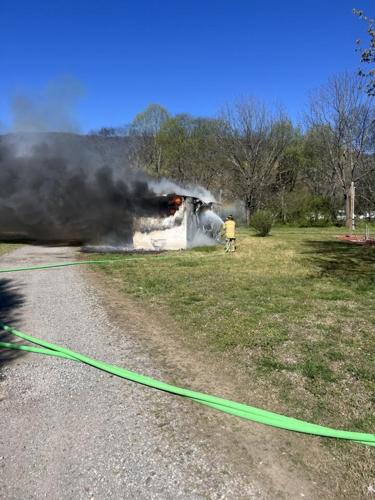 Mobile home destroyed in Dunlap fire | Local News | local3news.com