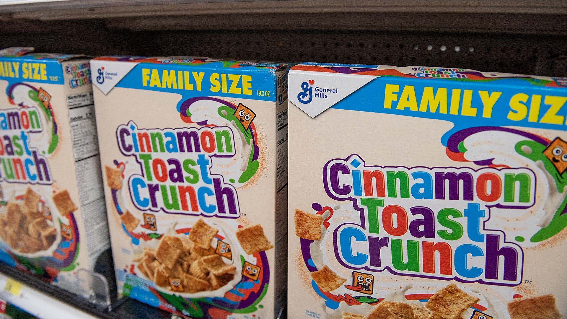 Cinnamon Toast Crunch Breakfast Cereal Family Size 19.3 Oz for sale online 