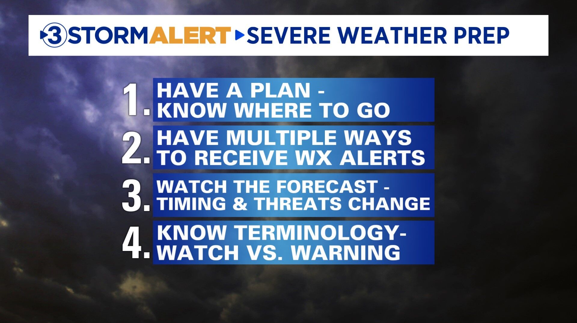 How to plan ahead and prepare for severe weather | Local News ...