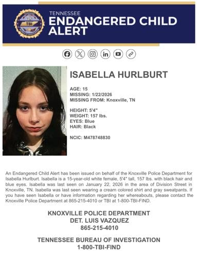 Knoxville Officers Respond to Endangered Child Alert | Local News ...