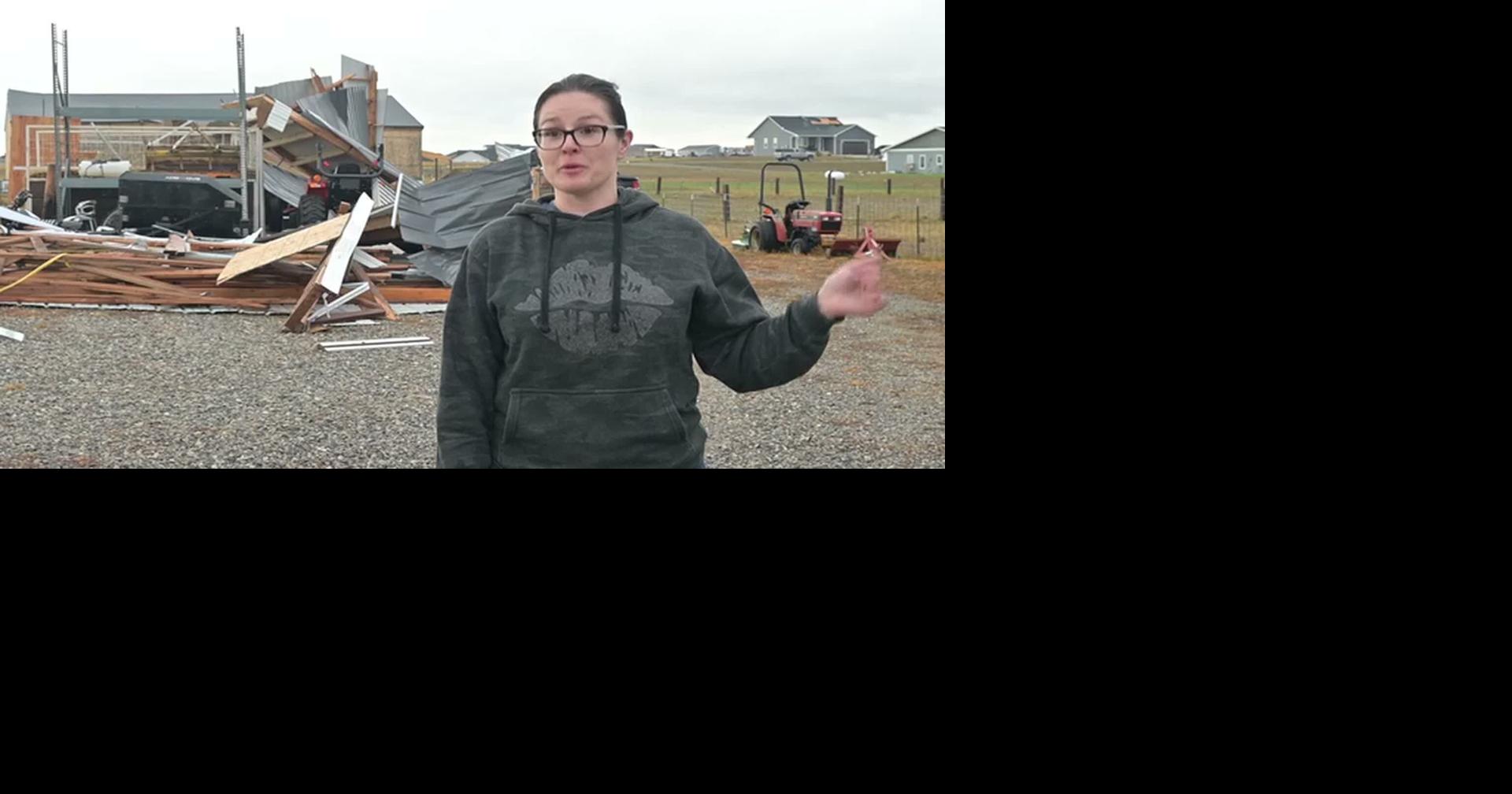 MT: MAJOR STORM DAMAGE: WE HAVE TO START OVER