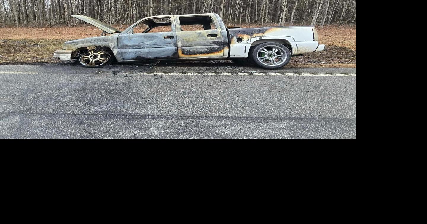 Truck a total loss after being engulfed by flames in Sequatchie County