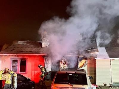 Early morning house fire displaces three people, two pets | Local News ...