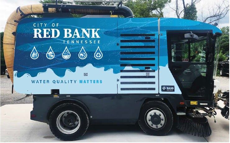 Sweeper Wraps Red Bank Street Sweeper Design Vote | Local News | local3news.com