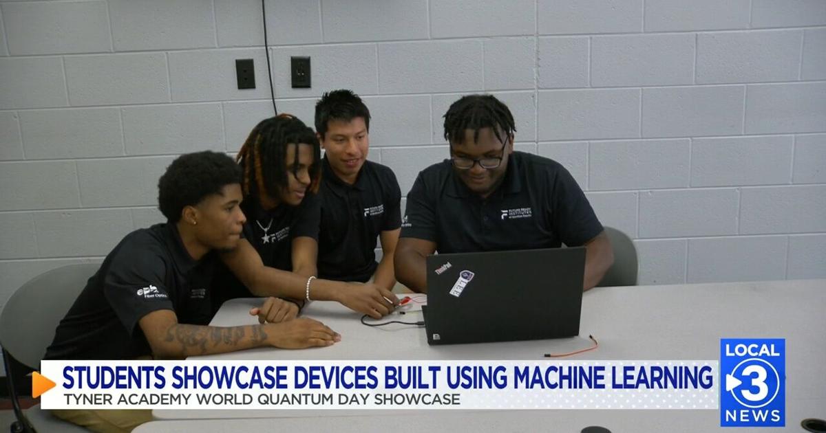 Students from Tyner Academy present “Friendship Detectors” at observance of World Quantum Day | Local News