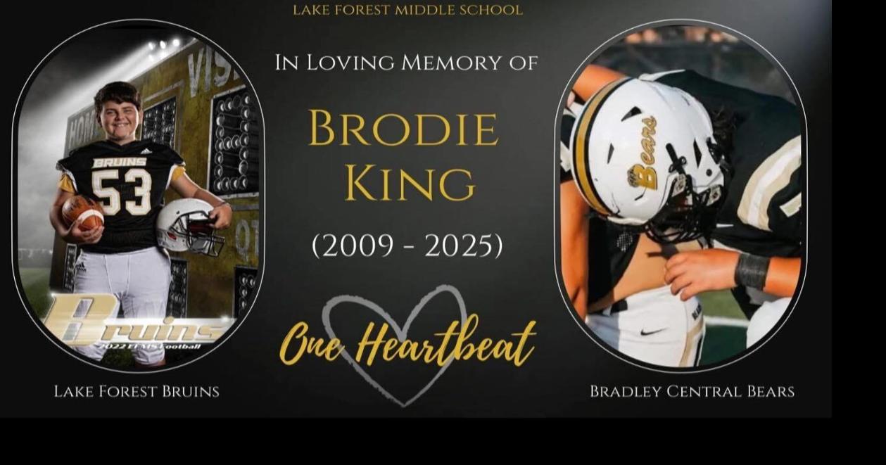 Bradley Central High student athlete Brodie King remembered after