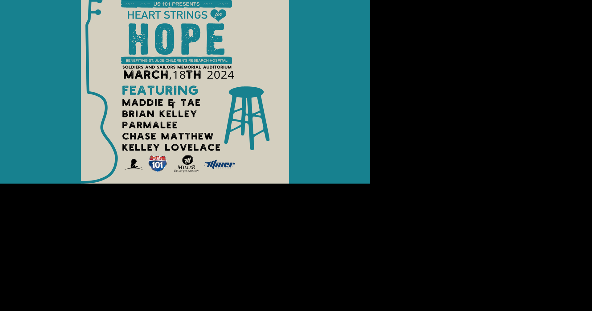 Tickets for US101's Heart Strings for Hope still available Local News