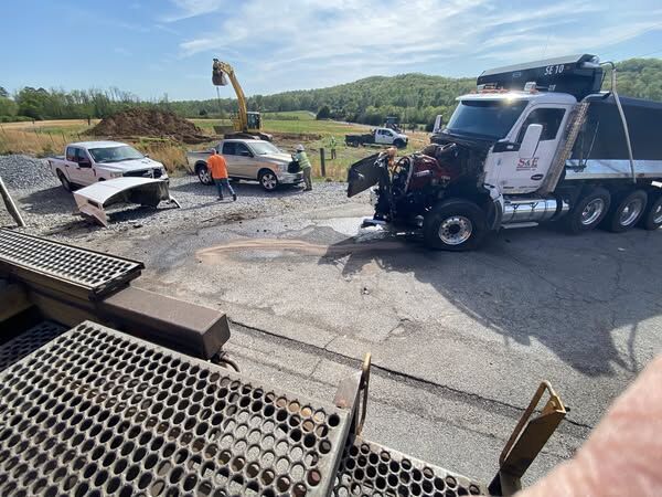 Train collides with dump truck in Collegedale | Local News | local3news.com