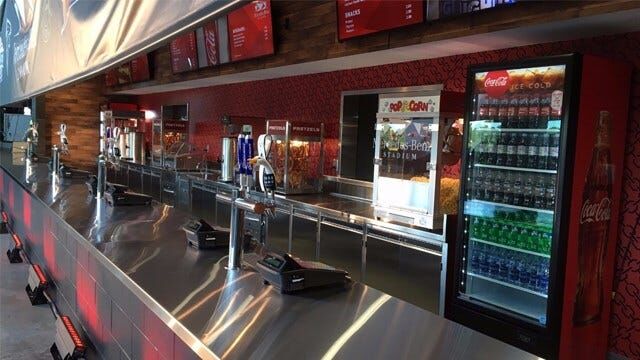 Fans stunned by how cheap the food is at Falcons' home stadium