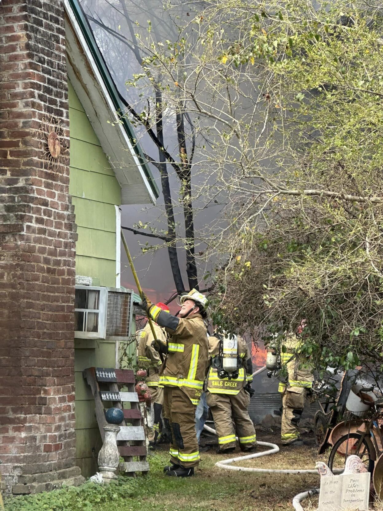 UPDATE: Sale Creek VFD battles two house fires Sunday morning | Local ...