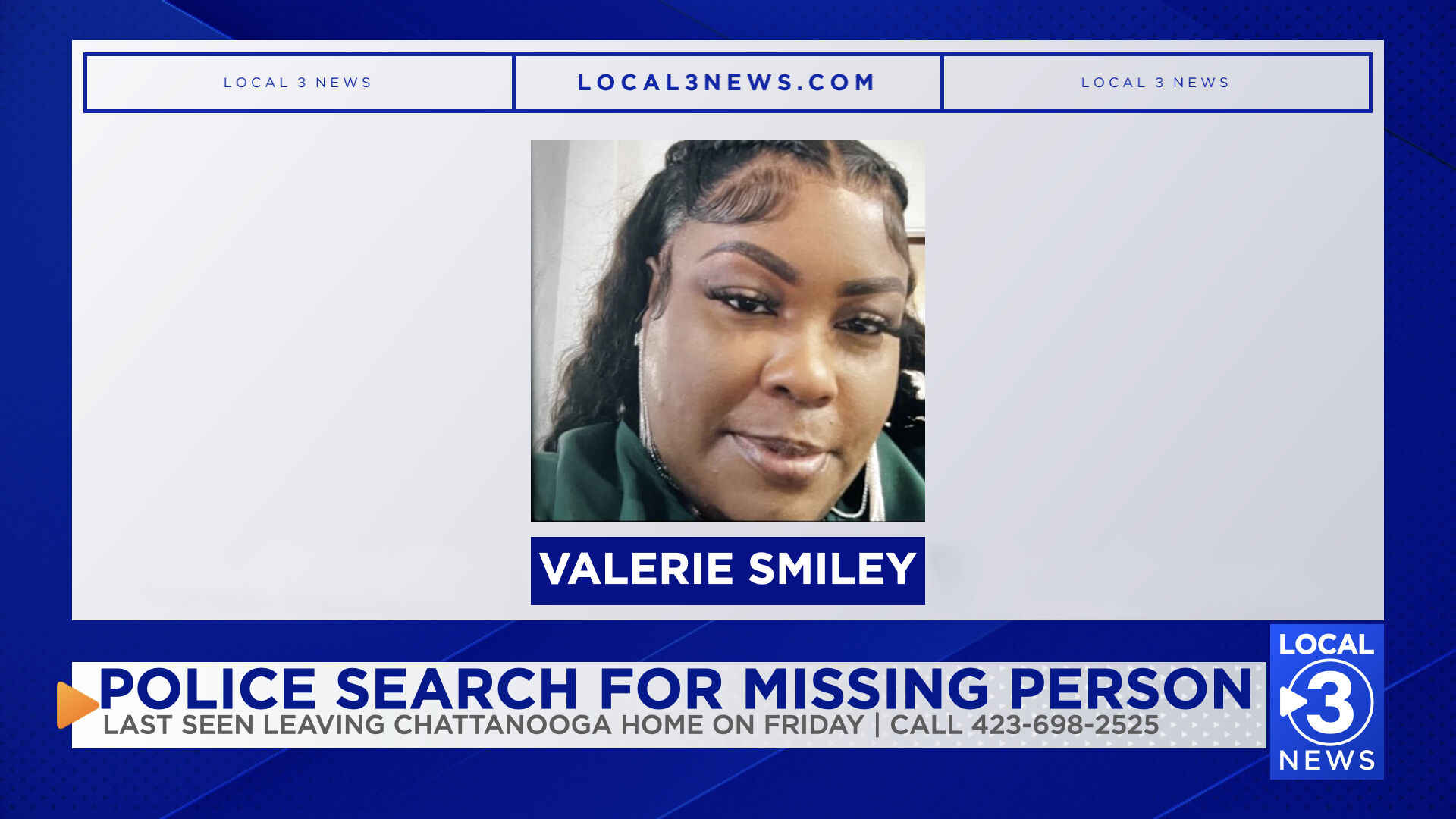 Chattanooga police search for missing woman Valerie Smiley | Local News ...