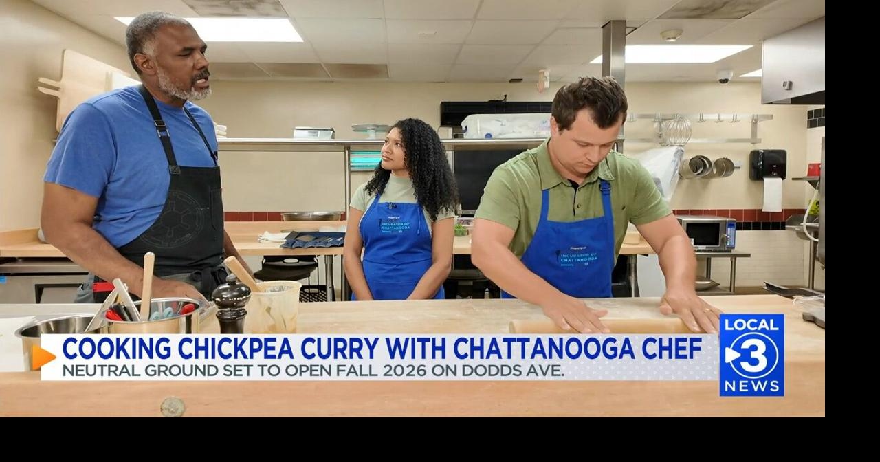 What’s Cooking in the Kitchen: Chef Kenyatta Ashford cooks Chana Curry ahead of Neutral Ground Restaurant grand opening