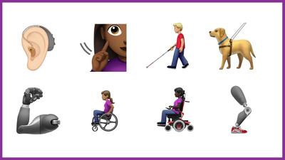 Apple announces 'disability-themed emojis' to arrive in the fall | |  local3news.com