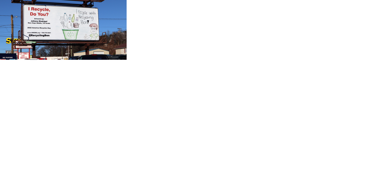 Middle school billboard design contest announced for Whitfield Co. schools - Vimarsana News