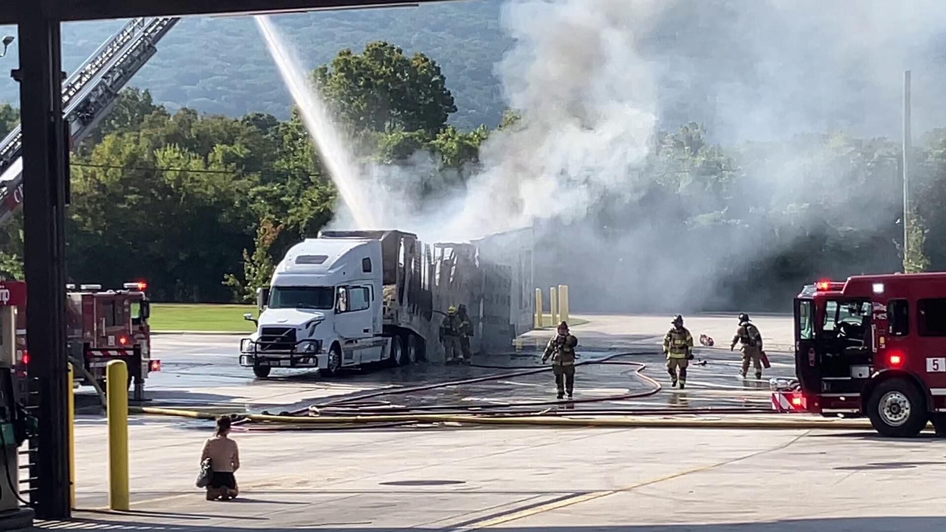 Luxury Cars Destroyed in Transport Trailer Fire | Local News ...