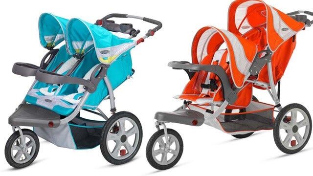 Instep flight outlet double tandem stroller