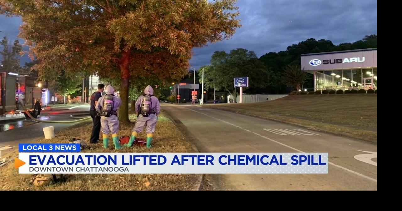 Hamilton County hazmat crews respond to chemical spill Monday night