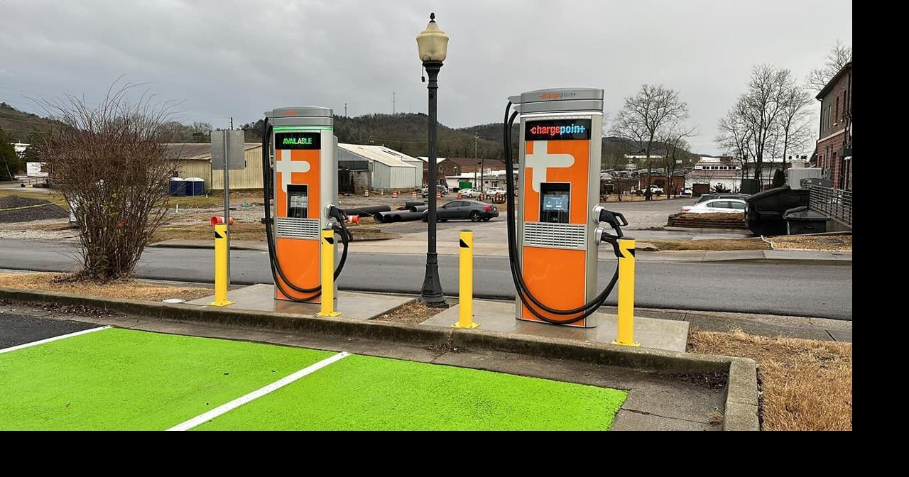 Downtown Ringgold adds new electric vehicle charging stations Local