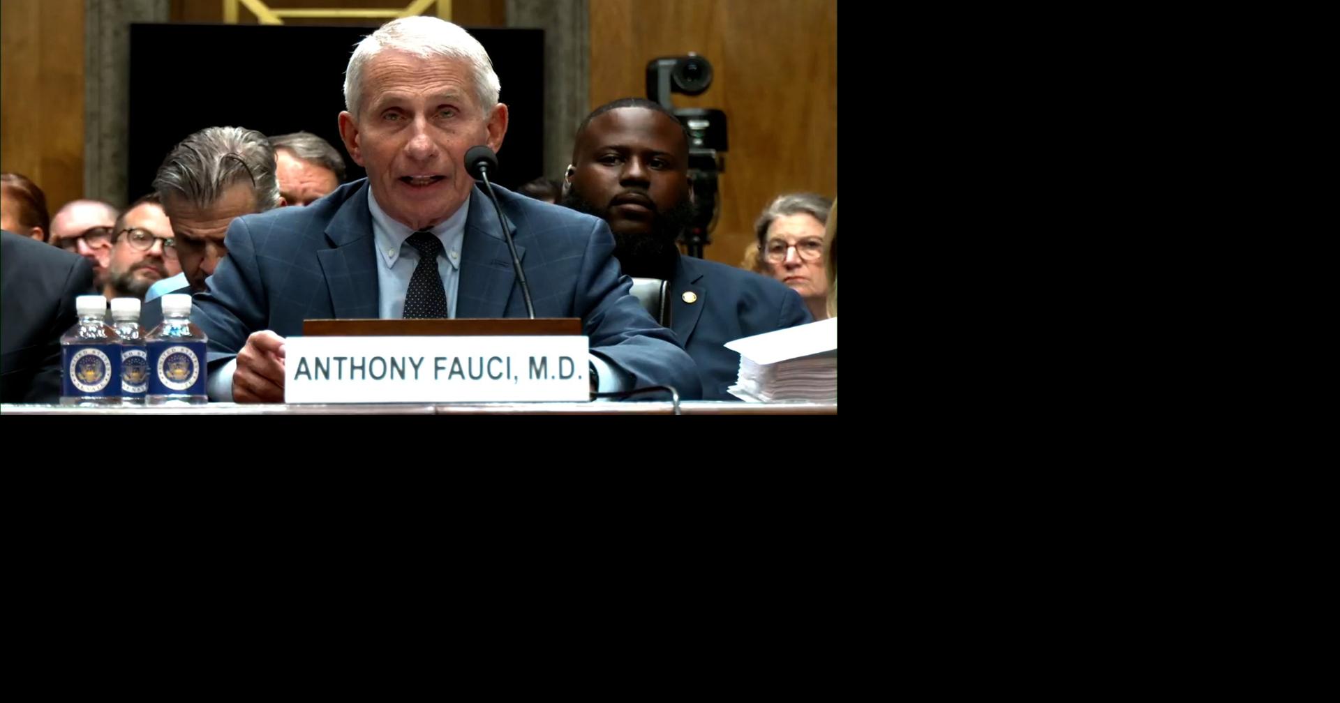 Dr. Anthony Fauci repeatedly invokes the Fifth in dramatic Senate hearing about Covid pandemic