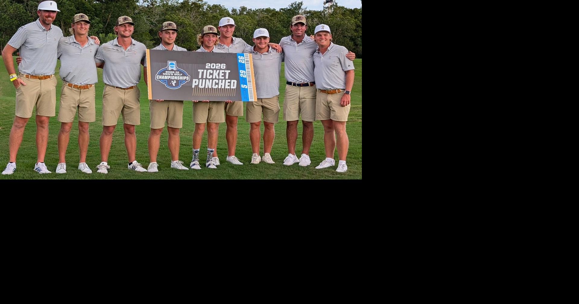 Mocs men’s golf team clinches spot in NCAA Finals for fourth time in program history