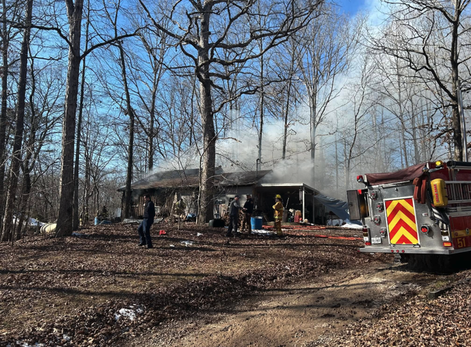 Volunteer Firefighters Respond to House Fire in Harrison | Local News ...