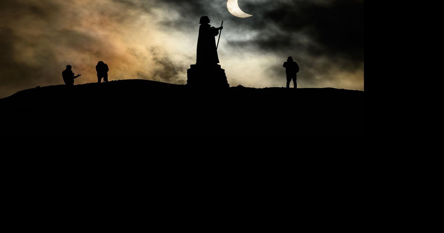 Rare sunset total solar eclipse for millions of people Wednesday; just not here