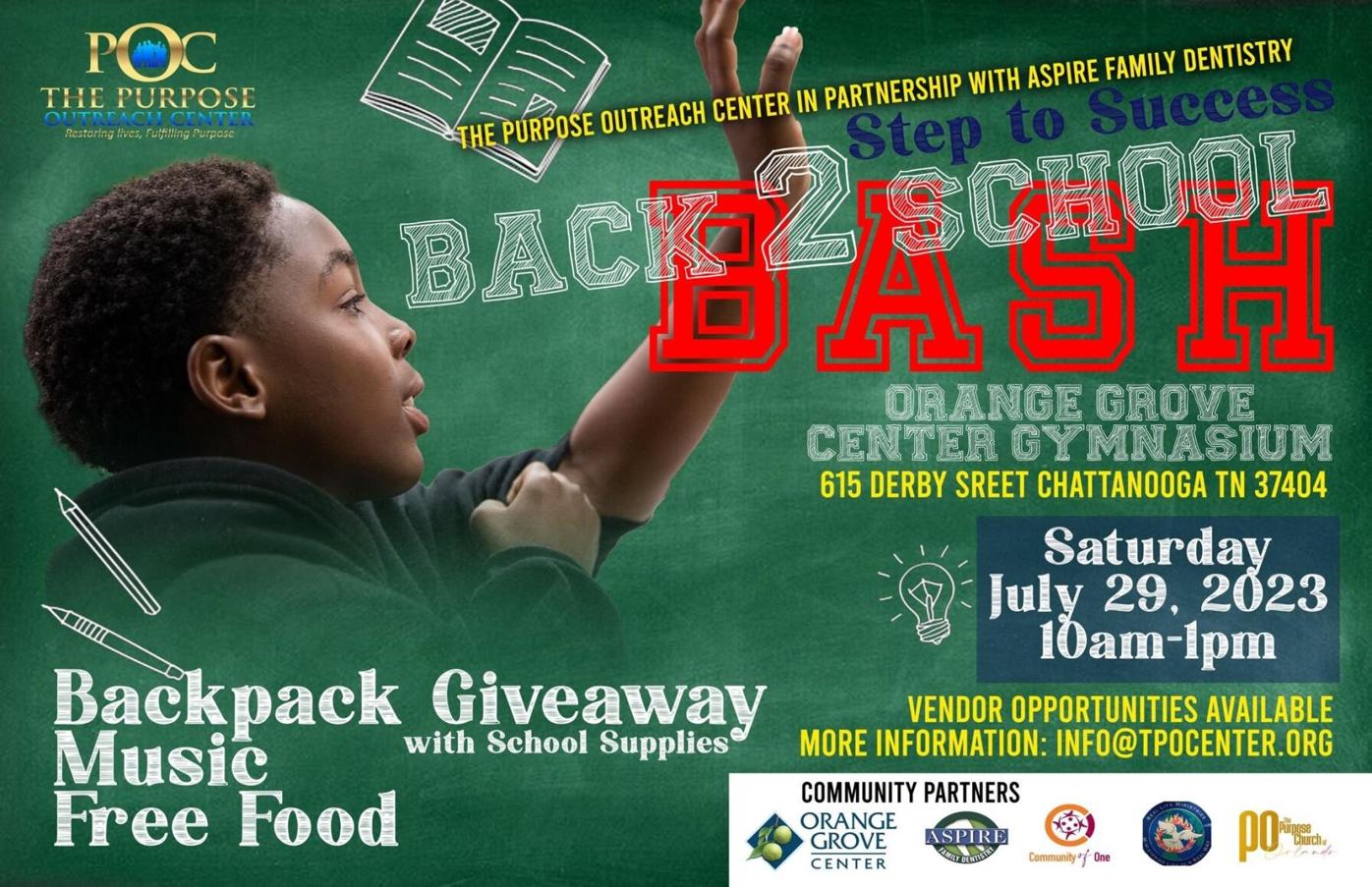 School Supplies Will Be Available Free at 'Back to School Giveaway