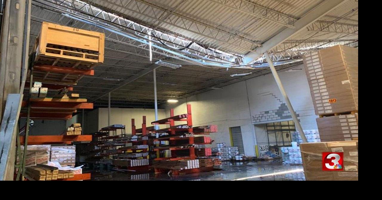 UPDATE Forklift operator causes warehouse roof to partially collapse