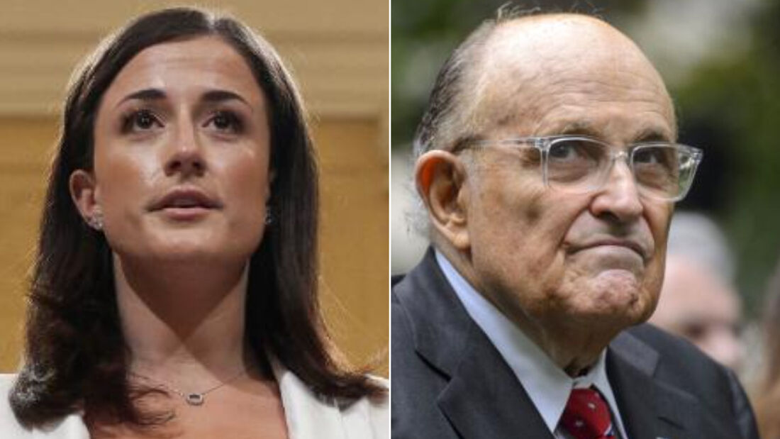 Former Trump Aide Cassidy Hutchinson Claims Rudy Giuliani Groped Her On ...