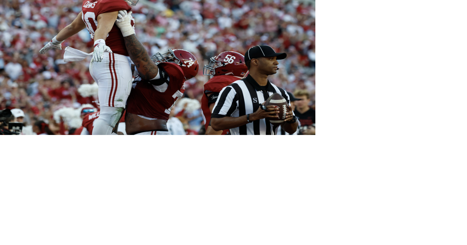 Alabama releases 2026 schedule that features visit from Chattanooga