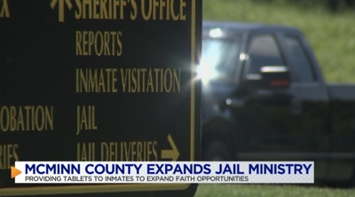 McMinn County is expanding its jail ministry Local News local3news com