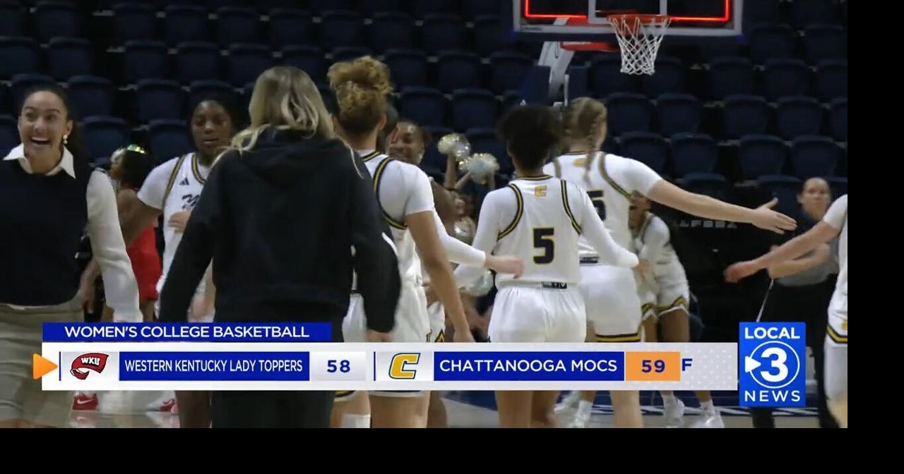 Mocs women rally from nine-point halftime deficit, top Western Kentucky Lady Toppers 59-58