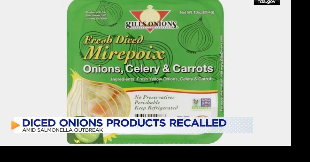 Multistate salmonella outbreak linked to recalled diced onion products ...