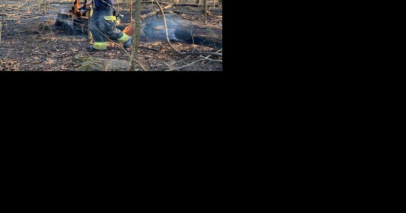 Tri-Community Volunteer Fire Department battles three woods fires in one day - Vimarsana News