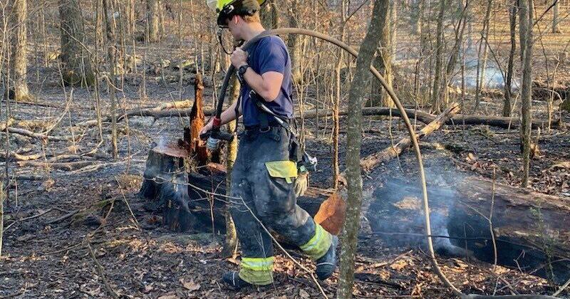 Tri Fire Tri-Community Volunteer Fire Department battles three woods fires in ...