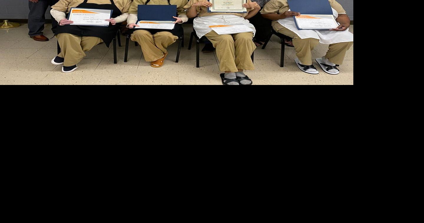 Inmates complete Culinary Arts Bootcamp at the Bradley County Sheriff's