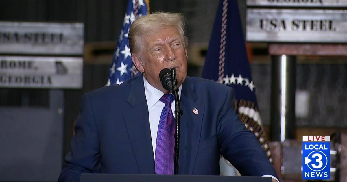 Trump Supporters Pack Rome, Georgia, for Presidential Visit