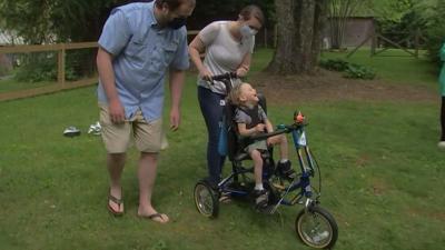 EYE ON HEALTH: Signal Mountain toddler gets special gift to give him more independence
